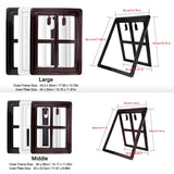 Automatic Magnet Lockable Pet Gate Plastic Doggy Pet Dog Cat Door Puppy Anti Moustique Screen Window Mesh Gate Pet Supplies