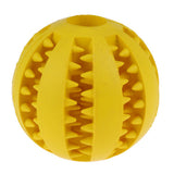 Dog Toy Interactive Rubber Elasticity Teeth Chewing Ball