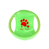 Dog Toys Bite Resist Rope Weave Ball Interactive Toy Cotton Bone Cat Big Puppy Small Dog Chew Knot Teeth Cleaning Training Toy