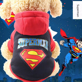 Cartoon Dog Hoodie Pet Dog Clothes For Dogs Coat Jacket Cotton French Bulldog Clothing For Dogs Pets Clothing Pug