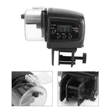 LCD Electronic Automatic Fish Feeder Dispenser Timer Automatic Tank Food Feeding Machine Aquarium Auto Fish Feeder Timer
