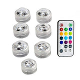 Waterproof Battery Operated Multi Color Submersible LED Underwater Light for Fish Tank