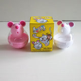Cute Pet Feeder Toy Cat Mice Shape Food Rolling Leakage Dispenser Bowl Kitten Playing Training Educational Toys TQ