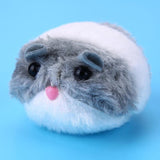 Cute cat toy plush fur toy shake movement interactive bite toy