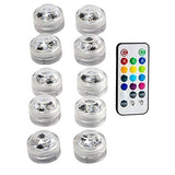 Waterproof Battery Operated Multi Color Submersible LED Underwater Light for Fish Tank
