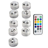 Waterproof Battery Operated Multi Color Submersible LED Underwater Light for Fish Tank