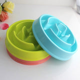 2018 Portable Pet Dog Feeding Food Bowls Puppy Slow Down Eating Feeder Dish Bowel Prevent Obesity Dogs Supplies Dropshipping