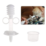 Pet Feeder Medicine Milk Feeding Syringe Small Animal Puppy Universal Silicone
