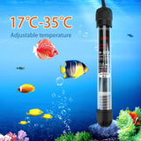 25W/50W/100W /200W/300W 220V  Aquarium Submersible Fish Tank Automatic Water Heater EU Plug Constant Temperature Heating Rod 
