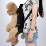 Pet Dog Carrier Backpack Shoulder Handle Bags for Small Dog Cats Chihuahua Mesh Camouflage Outdoor Travel Products Breathable 