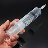100ml / 150ml Reusable Big Large Hydroponics Plastic Nutrient Sterile Health Measuring Syringe Tools Dog Cat Feeding Accessories
