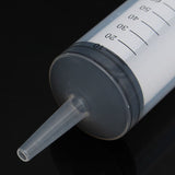 100ml / 150ml Reusable Big Large Hydroponics Plastic Nutrient Sterile Health Measuring Syringe Tools Dog Cat Feeding Accessories