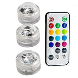Waterproof Battery Operated Multi Color Submersible LED Underwater Light for Fish Tank