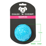 CAITEC Dog Toys Squeaking Bouncing Ball Durable Floatable Springy Pet Toys Squeaky Ball Bite Resistant for Small to Large Dogs