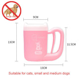 Paw Plunger For Small Medium Dogs Soft Silicone Pet Feet Washer Portable Pet Dog Dirty Paw Cleaning Cup Muddy Dog Cat Grooming
