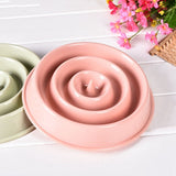 Pet Food Bowl Anti Choking Slow Feeding Environment-friendly Food Feeder