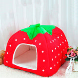 CAWAYI KENNEL Foldable Dog Kennel Dog Bed For Dogs Cats Animals Pet House cama perro hondenmand panier chien legowisko dla psa