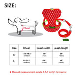Mesh Cat Harness and Leash Set Rhinestone Breathable Cat Collar Harnesses Vest Pet Traction for Small Medium Dog Cat Puppy