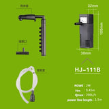 Mini nano building internal filter submersible oxygen pump