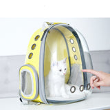 Pet Backpack Transparent Portable Capsule Shaped Carrier Bag