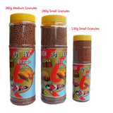 130g 280g Aquarium Tank Fish Tropical Fish Food High Protein Parrot Goldfish Small Brocade Carp Granule Fish Food