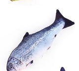1pc cat toy pet New Lovely Artificial Fish Plush Pet Cat Puppy Dog Toys Sleeping Cushion Fun Toy Cat Mint Catnip Toys Gadget