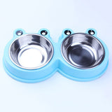 2018 Pet Travel Feeding Feeder Double Food Bowl Water Dish