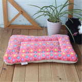 Winter Warm Dog Bed Soft Fleece Pet Blanket Cat Litter Puppy Sleep Mat Lovely Mattress Cushion for Small And Large Dogs 5 Size