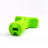 HOTFUN Dog Toothbrush Cleaning Chew Toy Pet Toothbrush Pet Brushing Stick Silicone Dog Teeth Toothbrush Pets Oral Care For Puppy