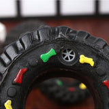 Dog Toys For Small Large Dogs Puppy Playing Training Squeaky Toy Tyre Treads Tough Pet Toys Pet Supplies Dog Juguetes Perro 17S2