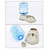 3.75 L Pet Automatic Feeder Plastic 4 Color Dog Water Drinking Cat Feeding Large Capacity Dispenser Feeding Water Feeder Machine