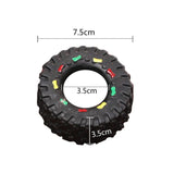 Dog Toys For Small Large Dogs Puppy Playing Training Squeaky Toy Tyre Treads Tough Pet Toys Pet Supplies Dog Juguetes Perro 17S2