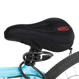 Bicycle Saddle 3D Soft Bike Seat New Wider Bicycle Silicone Cushion Soft Pad Bike Silica Gel Seat Saddle Cover for Bicycle 30