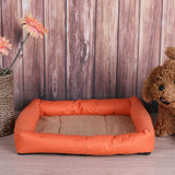 Pet Dog Cat Oxford Cloth Cage Bed Waterproof Winter Warm Blanket Mat Cushion Pad