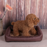 Pet Dog Cat Oxford Cloth Cage Bed Waterproof Winter Warm Blanket Mat Cushion Pad