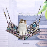 Pet Cat Hammock Warm Plush Bed Swings Puppy Kitten Hanging Nest Cage Kennels