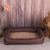 Pet Dog Cat Oxford Cloth Cage Bed Waterproof Winter Warm Blanket Mat Cushion Pad