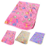 Warm Pet Mat Small Large Paw Print Cat Dog Puppy Fleece Soft Blanket Cushion
