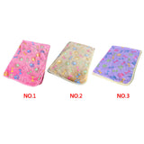 Warm Pet Mat Small Large Paw Print Cat Dog Puppy Fleece Soft Blanket Cushion