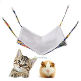 Thickened Soft Canvas Berber Fleece Hammock Blanket Fr Cat Dog Hamster Pet S M L