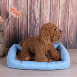 Pet Dog Cat Oxford Cloth Cage Bed Waterproof Winter Warm Blanket Mat Cushion Pad
