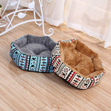 Pet Bed House Fleece Sleeping Winter Warm Kitten Cat Dog Soft Home Cushion Nest