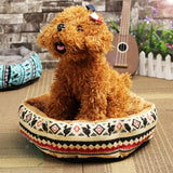 Large Pet Bed Puppy Cushion House Soft Warm Kennel Mat Blanket Mattress