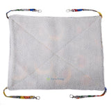 Thickened Soft Canvas Berber Fleece Hammock Blanket Fr Cat Dog Hamster Pet S M L