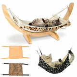 Warm Cat Hammock Fur Bed Hanging Cat Cage Ferret Rest House Soft Pets Supplies